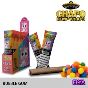 Blunt Chapo Hemp Wrap Elya paquets de 2 Blunts